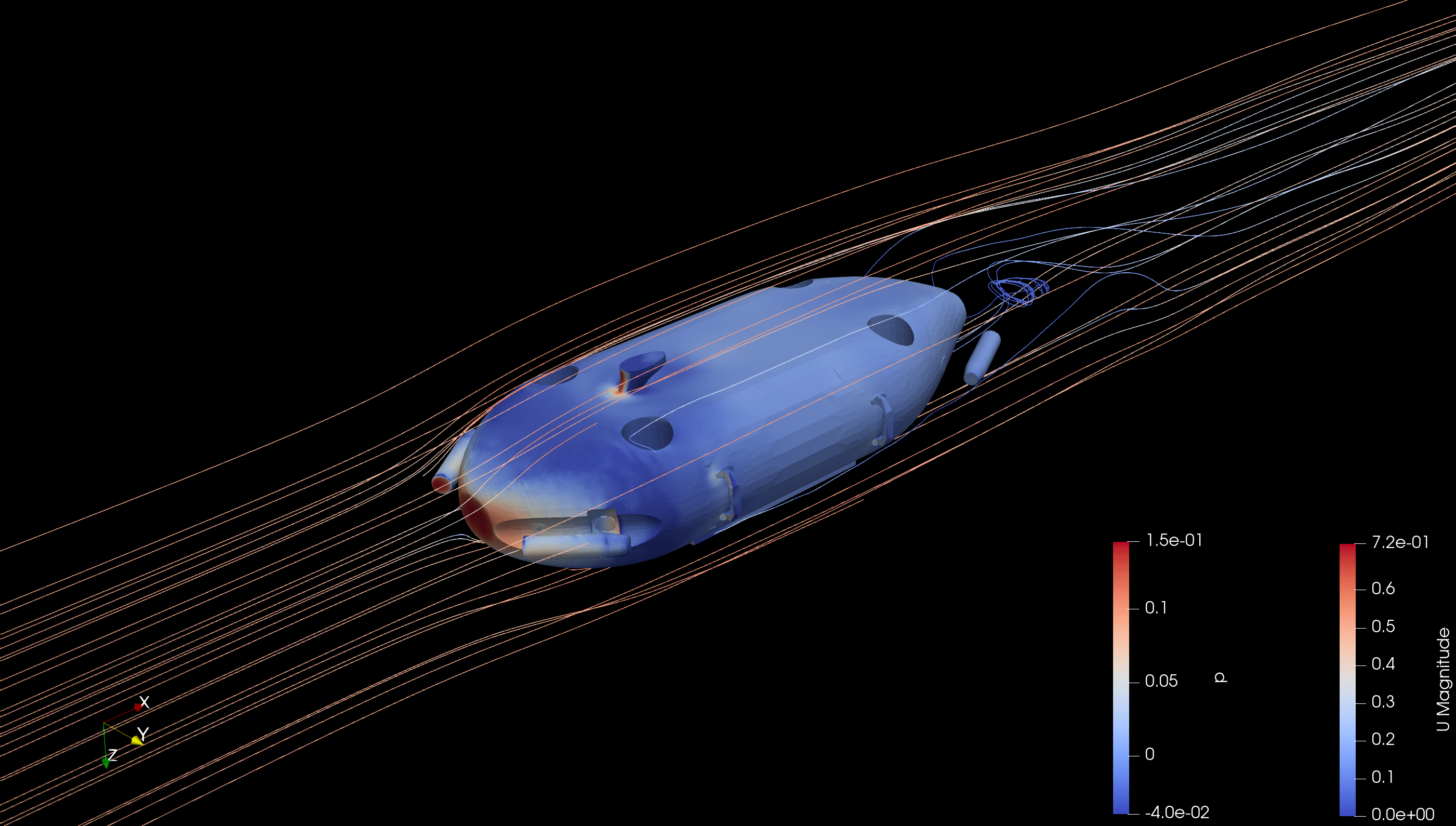 Static image of vehicle geometry